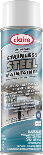 Stainless Steel Cleaner Water Base 12/20OZ/CS